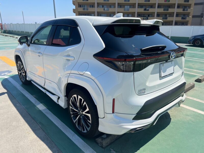 ヤリスクロス ハイブリッド1.5Z E-FOUR 4WD モデリスタ★R4税金完納★極良極美★モデリスタ フルエアロ★上級グレード★4WD★ドラレコ前後★車線変更センサー★衝突軽減ブレーキ★ハーフレザー★激シブ★業界最安★激安画像5