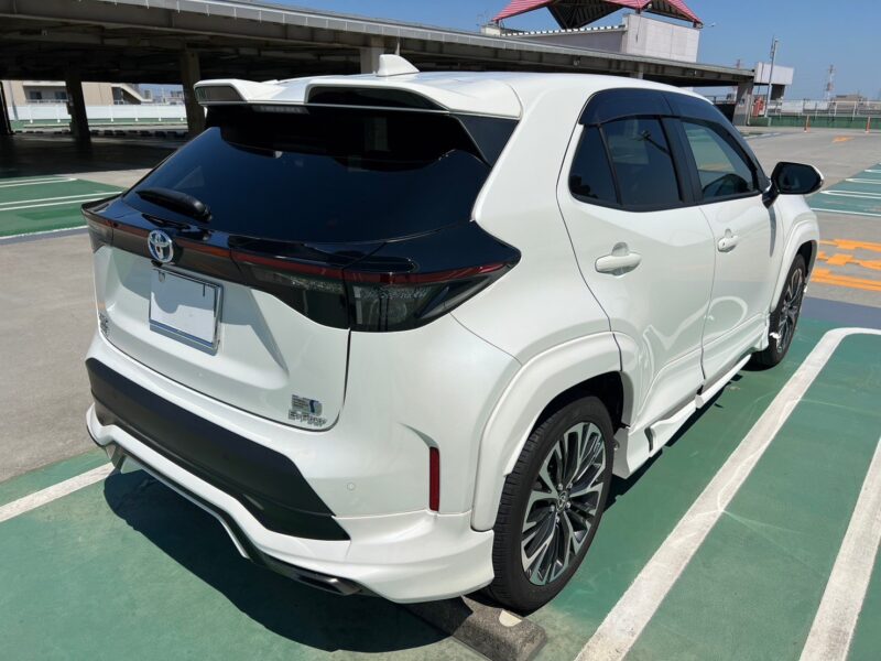 ヤリスクロス ハイブリッド1.5Z E-FOUR 4WD モデリスタ★R4税金完納★極良極美★モデリスタ フルエアロ★上級グレード★4WD★ドラレコ前後★車線変更センサー★衝突軽減ブレーキ★ハーフレザー★激シブ★業界最安★激安画像6