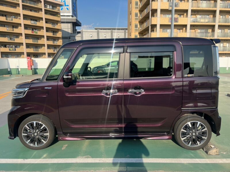 スペーシアカスタムXS 全方位モニターカメラPKG★R5税金完納★車検ロング★360°カメラ★極良極美★ドラレコ前後★衝突軽減ブレーキ★両側電動スライドドア★ヘッドアップディスプレイ★走行中TV視聴★業界最安画像3