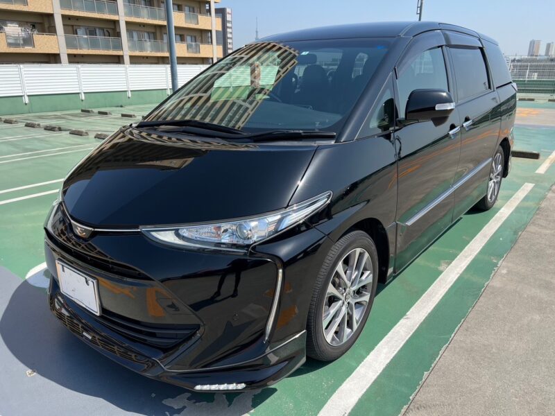 エスティマ2.4 アエラスプレミアム TRDエアロ★R4税金完納★極良極美★TRDエアロ★後席モニター★車線変更センサー★衝突軽減ブレーキ★10インチナビ★業界最安画像0