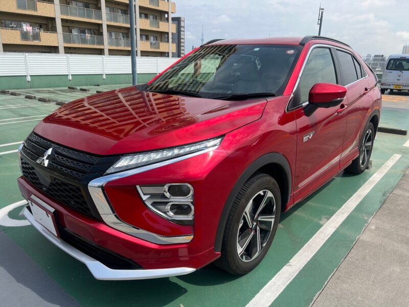 エクリプスクロス PHEV 2.4 P 4WD★R5税金完納★極良極美★最上級グレード★プラグインハイブリッド★充電コード付き★360°カメラ★ブラインドスポットモニター★衝突軽減ブレーキ★後方車両検知警告システム★業界最安画像0