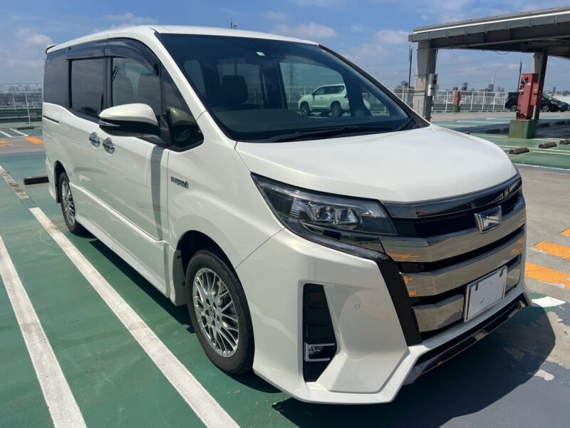 ノア1.8 ハイブリッド SI W×B Ⅱ★R5税金完納★極良極美★ワンオーナー★車検ロング★後席モニター★衝突軽減ブレーキ★走行中TV視聴★パーキングセンサー★業界最安画像1