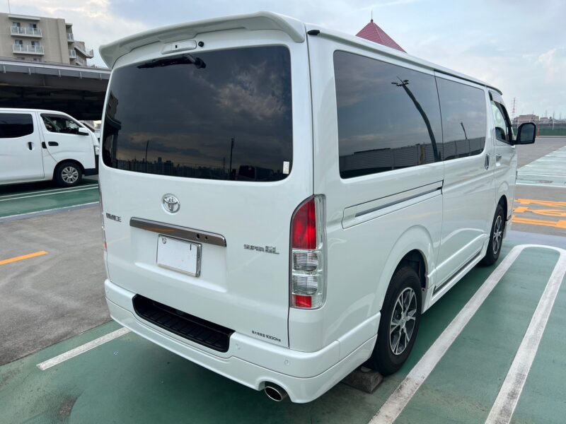 ハイエースバン 2.8 スーパーGL ダークプライムⅡ ロングボディーディーゼルターボ モデリスタエアロ★新車同様★走行0.1万k★R5税金完納★モデリスタ★ミラーモニター★ドラレコ★360°カメラ★ディーゼル★運転支援★走行中TV視聴★業界最安画像6