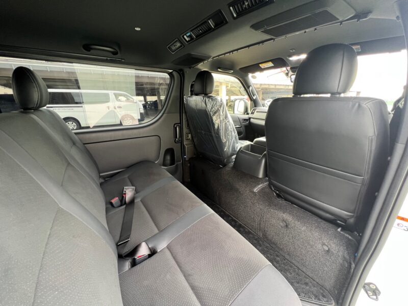 ハイエースバン 2.8 スーパーGL ダークプライムⅡ ロングボディーディーゼルターボ モデリスタエアロ★新車同様★走行0.1万k★R5税金完納★モデリスタ★ミラーモニター★ドラレコ★360°カメラ★ディーゼル★運転支援★走行中TV視聴★業界最安画像13