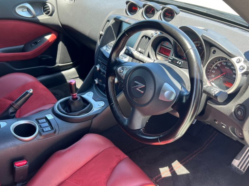 フェアレディZ3.7 40thアニバーサリー★名車Z34★R5税金完納★絶好調★カスタム費150万以上★赤内装★業界最安画像8