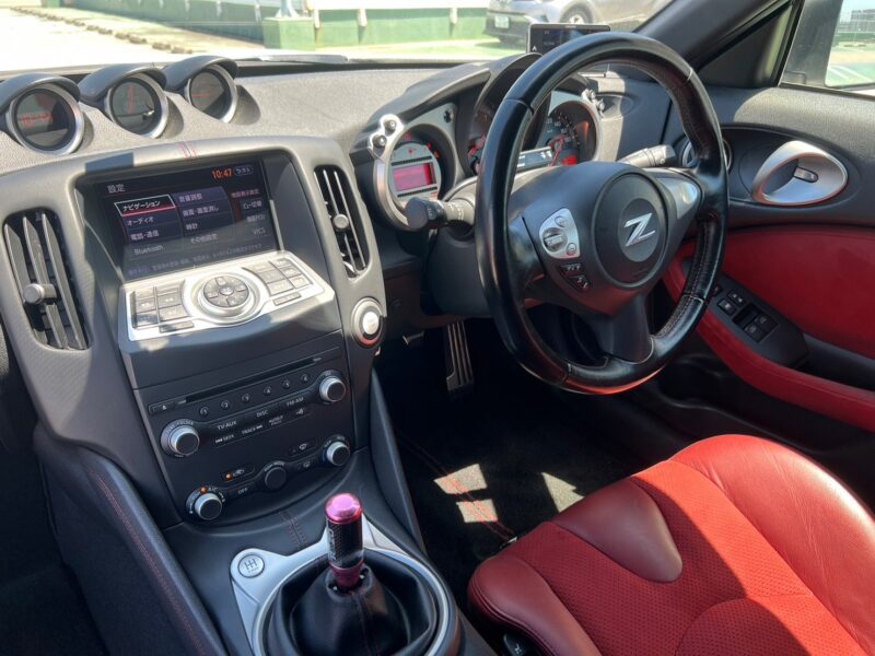 フェアレディZ3.7 40thアニバーサリー★名車Z34★R5税金完納★絶好調★カスタム費150万以上★赤内装★業界最安画像9