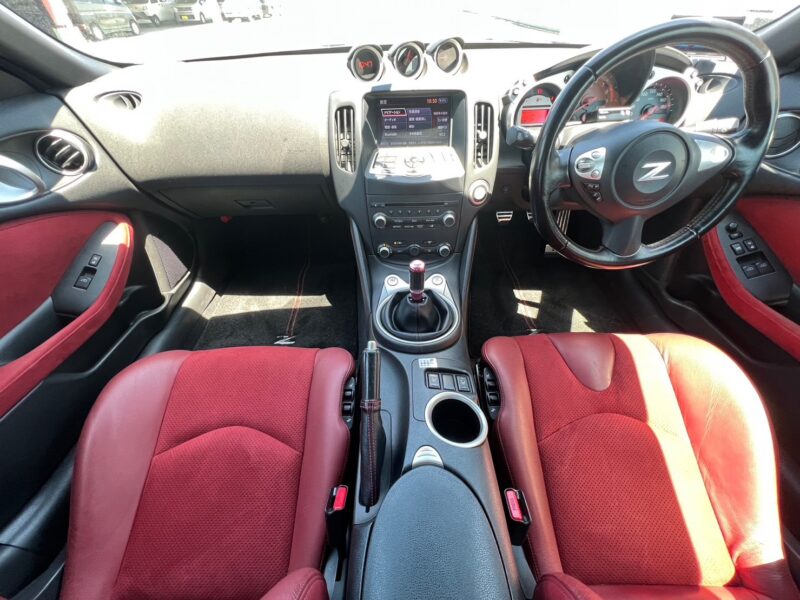 フェアレディZ3.7 40thアニバーサリー★名車Z34★R5税金完納★絶好調★カスタム費150万以上★赤内装★業界最安画像10