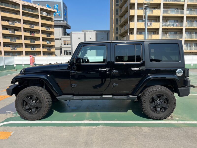 ラングラーアンリミテッド サハラ4WD★R5税金完納★極良極美★リフトアップ★アルパインナビ★社外ホイル★車検ロング★ドラレコ★業界最安★激安画像3