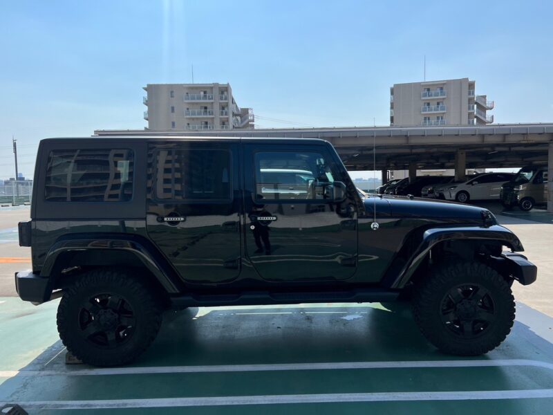 ラングラーアンリミテッド サハラ4WD★R5税金完納★極良極美★リフトアップ★アルパインナビ★社外ホイル★車検ロング★ドラレコ★業界最安★激安画像4