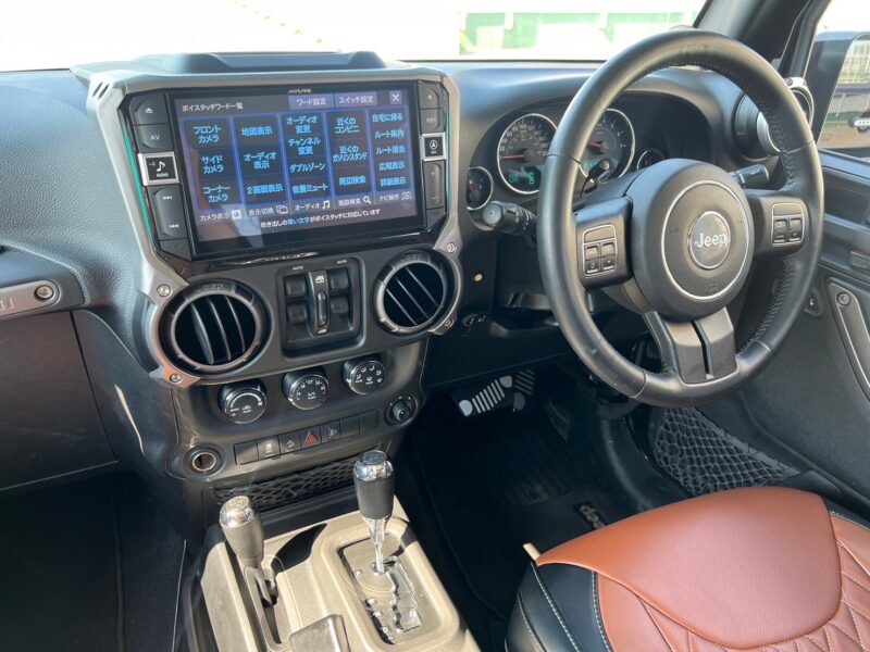 ラングラーアンリミテッド サハラ4WD★R5税金完納★極良極美★リフトアップ★アルパインナビ★社外ホイル★車検ロング★ドラレコ★業界最安★激安画像9