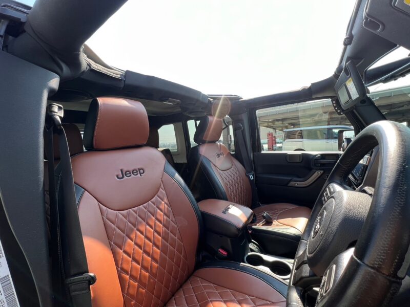 ラングラーアンリミテッド サハラ4WD★R5税金完納★極良極美★リフトアップ★アルパインナビ★社外ホイル★車検ロング★ドラレコ★業界最安★激安画像14