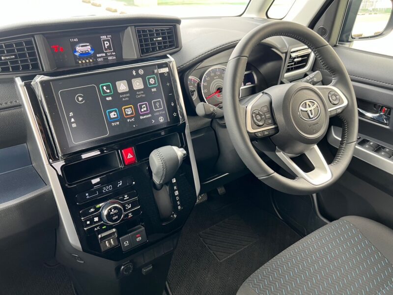 ルーミー 1.0 カスタム G★新車同様★R5税金完納★走行500m★車検ロング★ドラレコ★衝突軽減ブレーキ★バックモニター★業界最安★激安画像9