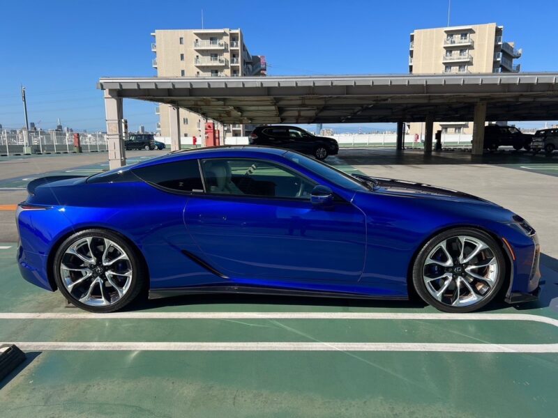レクサスLC500 限定車ストラクチュルブルー★R5税金完納★レクサス特別限定車★サンルーフ★フロントスポイラー★サイドスポイラー★リアウイング★車高調★極良極美★車検ロング★業界最安画像4