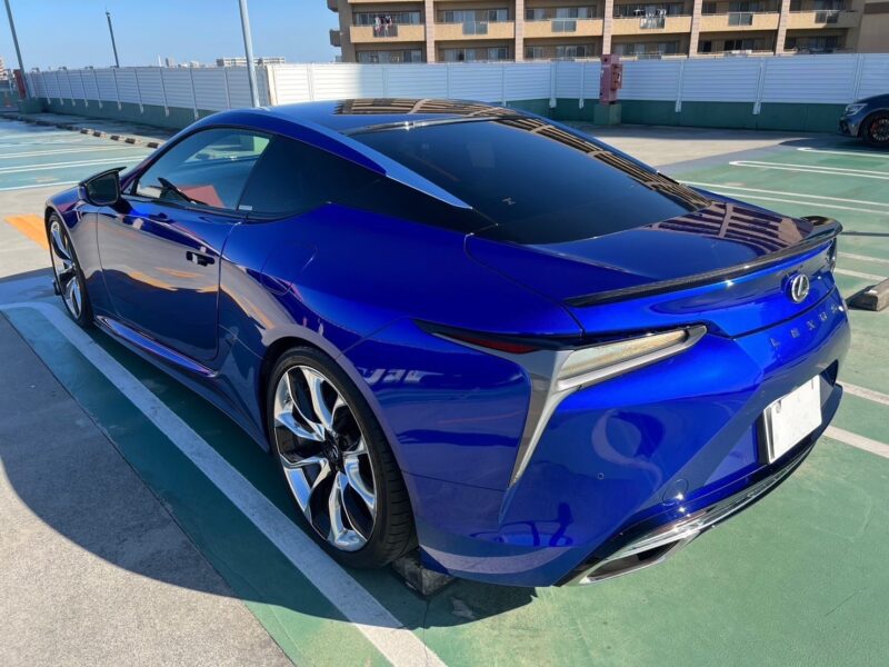 レクサスLC500 限定車ストラクチュルブルー★R5税金完納★レクサス特別限定車★サンルーフ★フロントスポイラー★サイドスポイラー★リアウイング★車高調★極良極美★車検ロング★業界最安画像5
