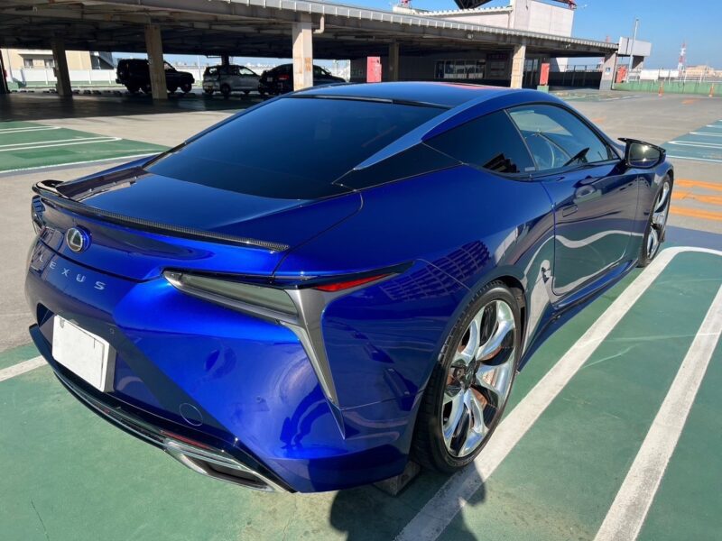 レクサスLC500 限定車ストラクチュルブルー★R5税金完納★レクサス特別限定車★サンルーフ★フロントスポイラー★サイドスポイラー★リアウイング★車高調★極良極美★車検ロング★業界最安画像6