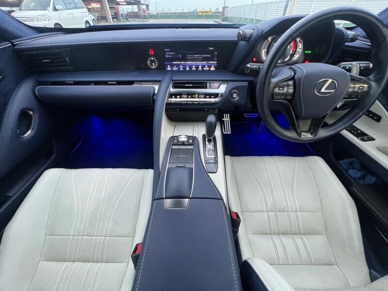 レクサスLC500 限定車ストラクチュルブルー★R5税金完納★レクサス特別限定車★サンルーフ★フロントスポイラー★サイドスポイラー★リアウイング★車高調★極良極美★車検ロング★業界最安画像10