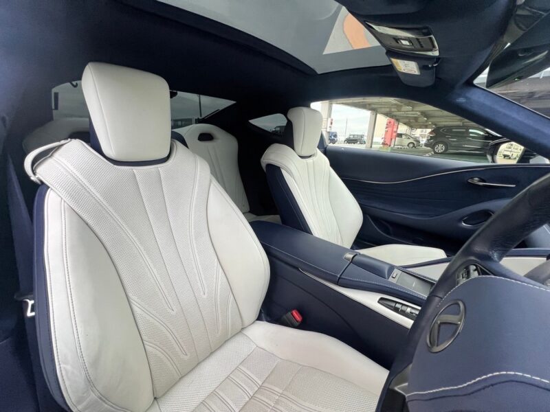 レクサスLC500 限定車ストラクチュルブルー★R5税金完納★レクサス特別限定車★サンルーフ★フロントスポイラー★サイドスポイラー★リアウイング★車高調★極良極美★車検ロング★業界最安画像11