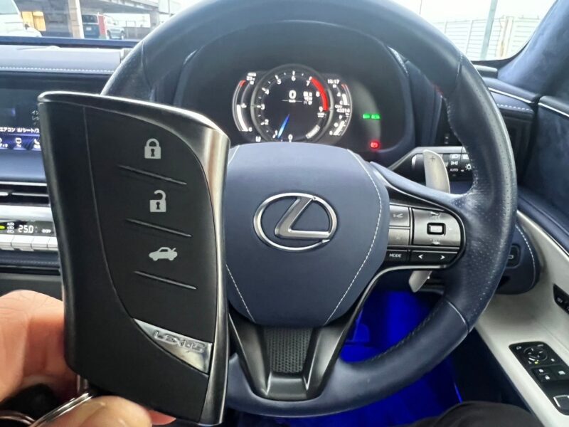 レクサスLC500 限定車ストラクチュルブルー★R5税金完納★レクサス特別限定車★サンルーフ★フロントスポイラー★サイドスポイラー★リアウイング★車高調★極良極美★車検ロング★業界最安画像23