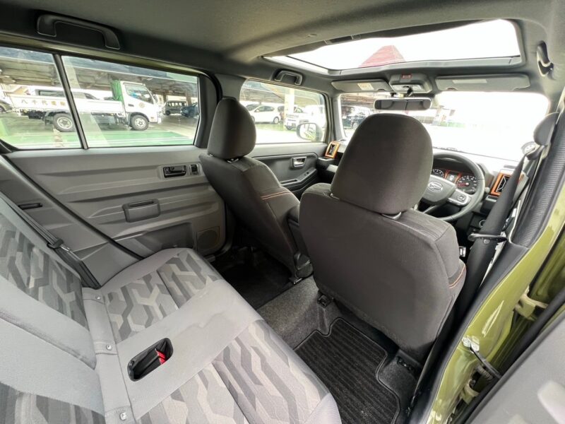 タフト Gターボ★R5税金完納★車検ロング★サンルーフ★ドラレコ★シートヒーター★走行中TV視聴★業界最安画像12