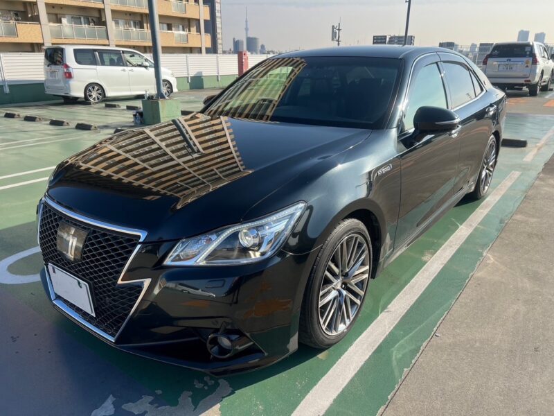 クラウンアスリート ハイブリッド 2.5 G★R5税金完納★黒レザーシート★走行中TV視聴★シートヒーター★大人気★業界最安画像0