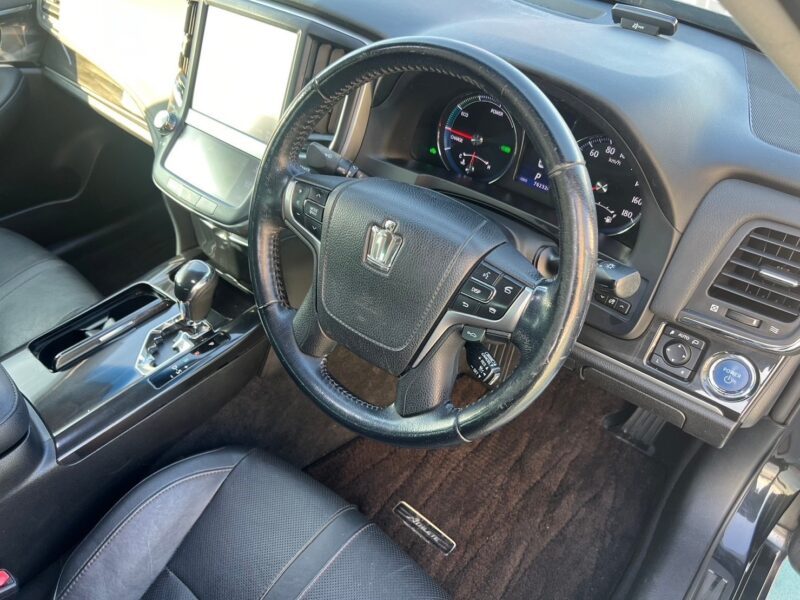 クラウンアスリート ハイブリッド 2.5 G★R5税金完納★黒レザーシート★走行中TV視聴★シートヒーター★大人気★業界最安画像8