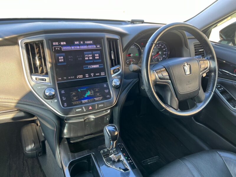 クラウンアスリート ハイブリッド 2.5 G★R5税金完納★黒レザーシート★走行中TV視聴★シートヒーター★大人気★業界最安画像9