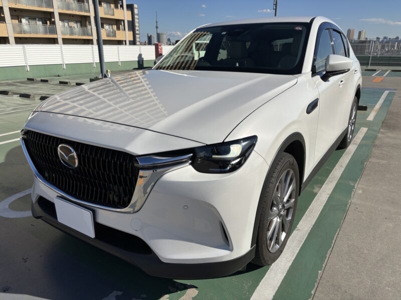 CX-60 25S Lパッケージ★R5税金完納★新車同様★走行0.8万k★極上車★シートヒーター★360°カメラ★衝突軽減ブレーキ★ホワイトレザーシート★装備充実★業界最安画像0