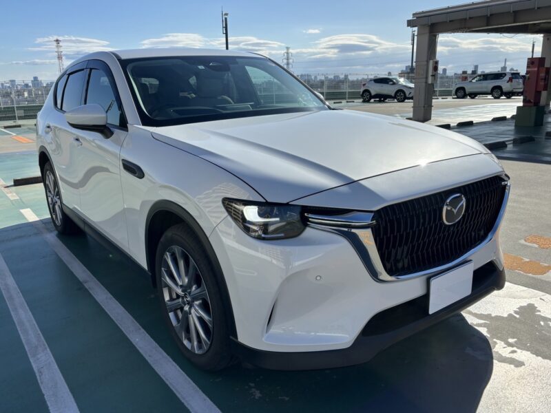 CX-60 25S Lパッケージ★R5税金完納★新車同様★走行0.8万k★極上車★シートヒーター★360°カメラ★衝突軽減ブレーキ★ホワイトレザーシート★装備充実★業界最安画像1