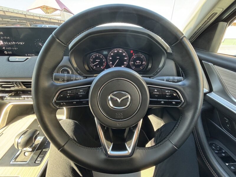 CX-60 25S Lパッケージ★R5税金完納★新車同様★走行0.8万k★極上車★シートヒーター★360°カメラ★衝突軽減ブレーキ★ホワイトレザーシート★装備充実★業界最安画像12