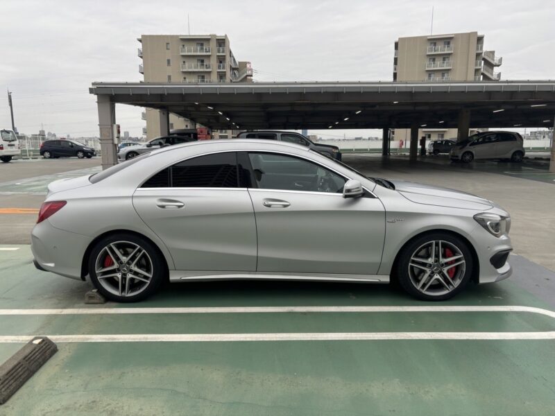CLA AMG45 4マチック★税金完納★マットシルバー★赤ステッチ黒レザー★激シブ★AMG★極上車★装備充実★業界最安画像4