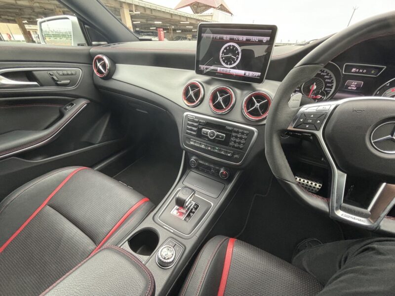 CLA AMG45 4マチック★税金完納★マットシルバー★赤ステッチ黒レザー★激シブ★AMG★極上車★装備充実★業界最安画像15