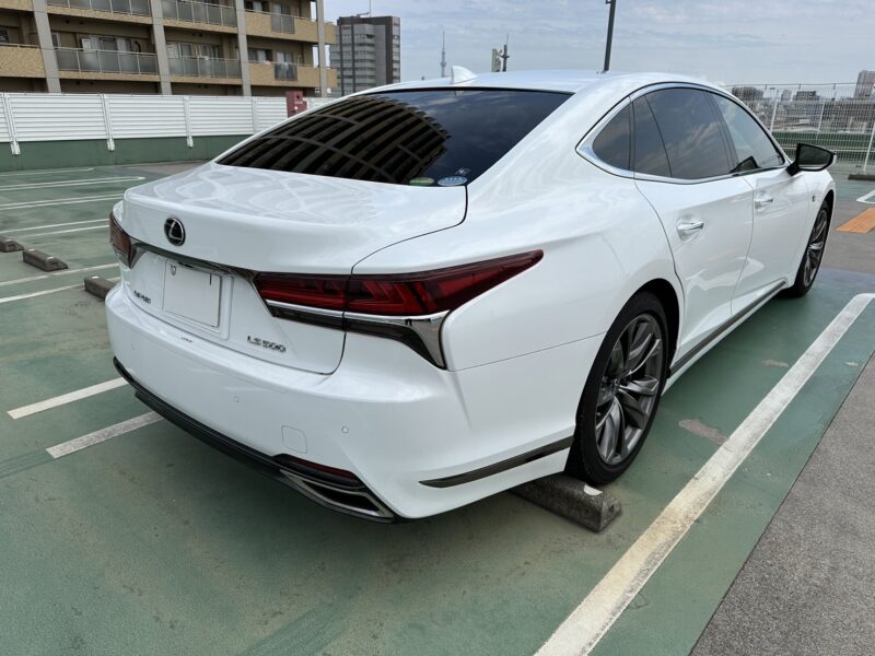 レクサス LS500 Fスポーツ★R5税金完納★極良極美★大人気★赤レザー★ミラーモニター★車検ロング★装備充実★業界最安画像5
