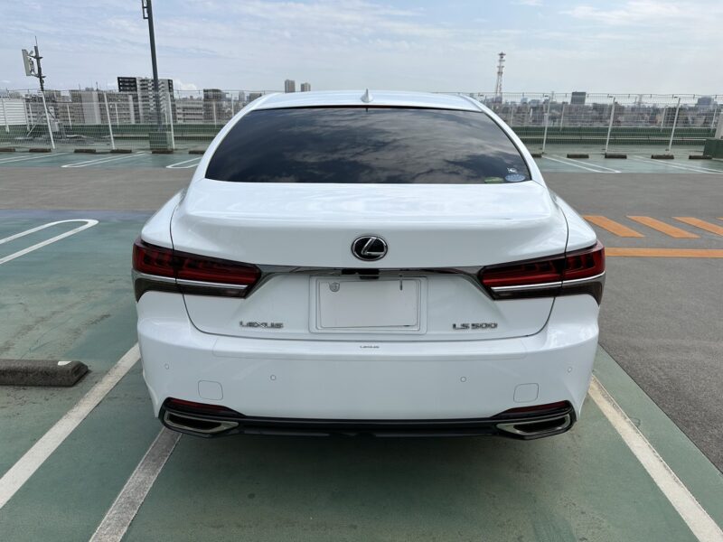 レクサス LS500 Fスポーツ★R5税金完納★極良極美★大人気★赤レザー★ミラーモニター★車検ロング★装備充実★業界最安画像6