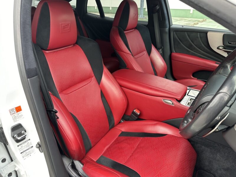 レクサス LS500 Fスポーツ★R5税金完納★極良極美★大人気★赤レザー★ミラーモニター★車検ロング★装備充実★業界最安画像8