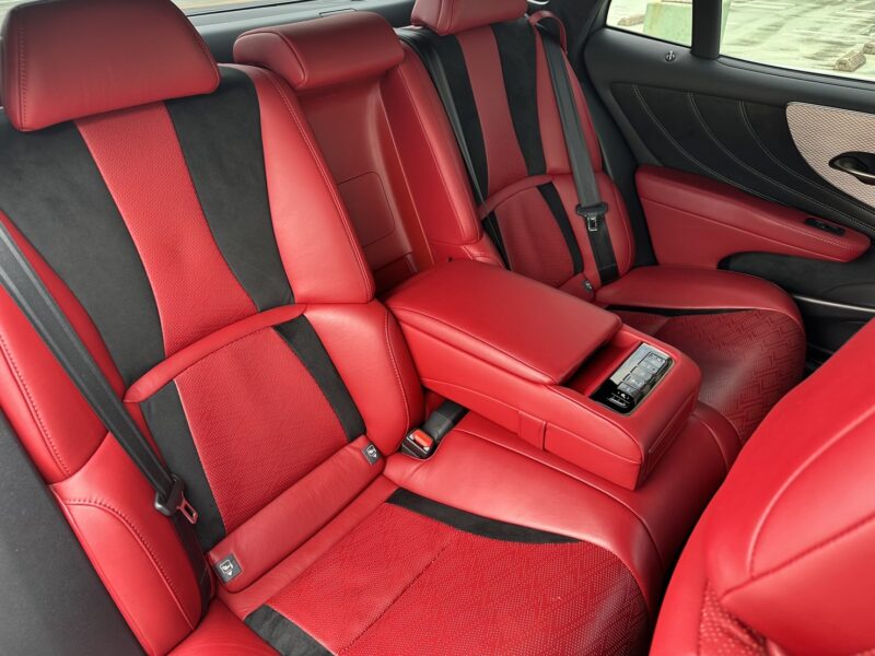 レクサス LS500 Fスポーツ★R5税金完納★極良極美★大人気★赤レザー★ミラーモニター★車検ロング★装備充実★業界最安画像11