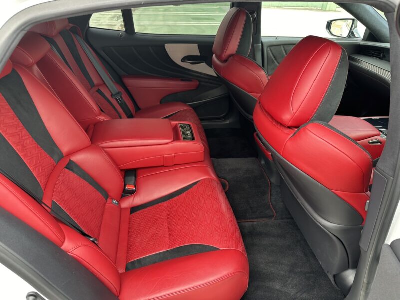 レクサス LS500 Fスポーツ★R5税金完納★極良極美★大人気★赤レザー★ミラーモニター★車検ロング★装備充実★業界最安画像12