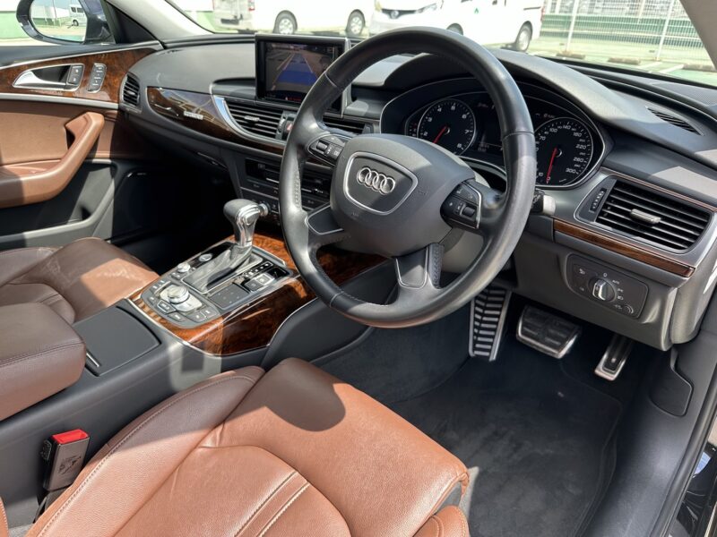 アウディA6アバント 2.8 FSI クワトロ★R5税金完納★車検ロング★極上車★パノラマルーフ★茶レザー★業界最安画像10
