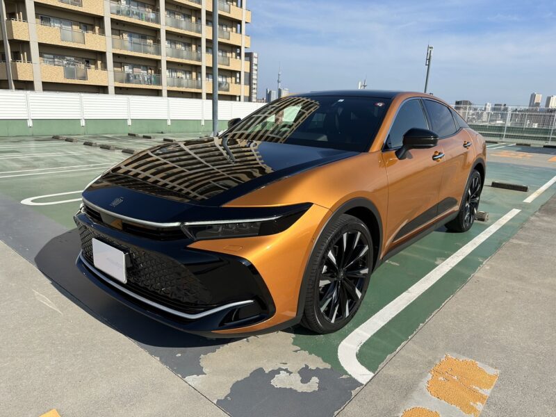 クラウン クロスオーバー RSアドバンス 4WD ハイブリッド★新車同様★R6税金完納★極良極美★サンルーフ★360°カメラ★ミラーモニター★オプションカラー★業界最安画像0