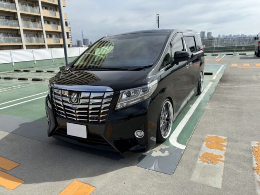 アルファード 2.5 G★税金完納★車庫調★フェンダーポール★後席モニター★アルミホイル★社外マフラー★車検ロング★業界最安