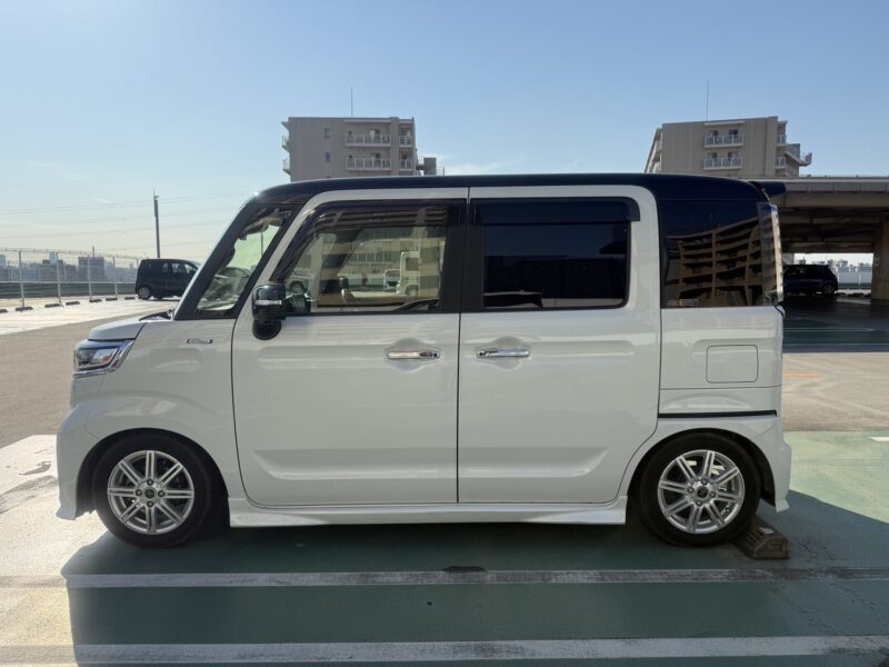 スペーシア カスタム ハイブリッド XSターボ 全方位モニター★R6税金完納★両側電動スライド★360°カメラ★パドルシフト★シートヒーター★業界最安画像3