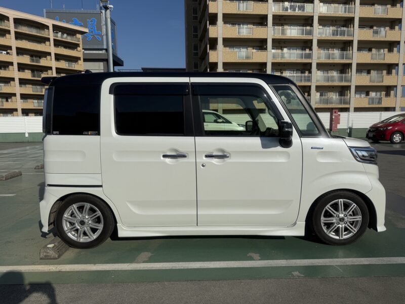 スペーシア カスタム ハイブリッド XSターボ 全方位モニター★R6税金完納★両側電動スライド★360°カメラ★パドルシフト★シートヒーター★業界最安画像4