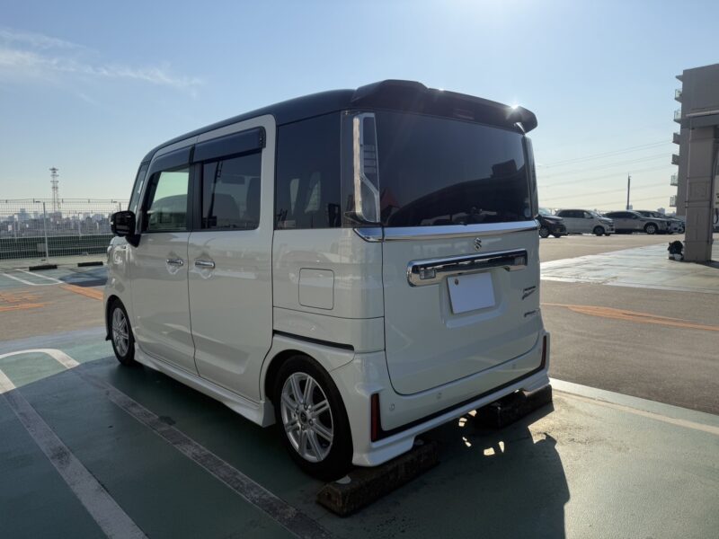 スペーシア カスタム ハイブリッド XSターボ 全方位モニター★R6税金完納★両側電動スライド★360°カメラ★パドルシフト★シートヒーター★業界最安画像5