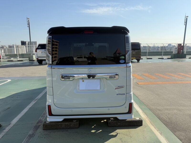 スペーシア カスタム ハイブリッド XSターボ 全方位モニター★R6税金完納★両側電動スライド★360°カメラ★パドルシフト★シートヒーター★業界最安画像7