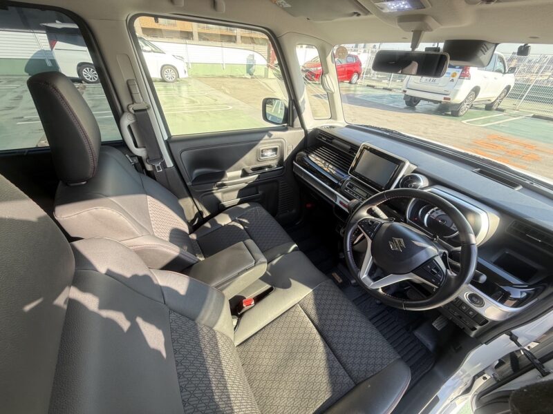 スペーシア カスタム ハイブリッド XSターボ 全方位モニター★R6税金完納★両側電動スライド★360°カメラ★パドルシフト★シートヒーター★業界最安画像10