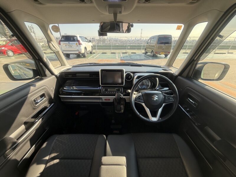 スペーシア カスタム ハイブリッド XSターボ 全方位モニター★R6税金完納★両側電動スライド★360°カメラ★パドルシフト★シートヒーター★業界最安画像14