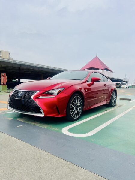 レクサス RC300h Fスポーツ★R6税金完納★サンルーフ★極上車★赤レザー★車検ロング★業界最安画像0