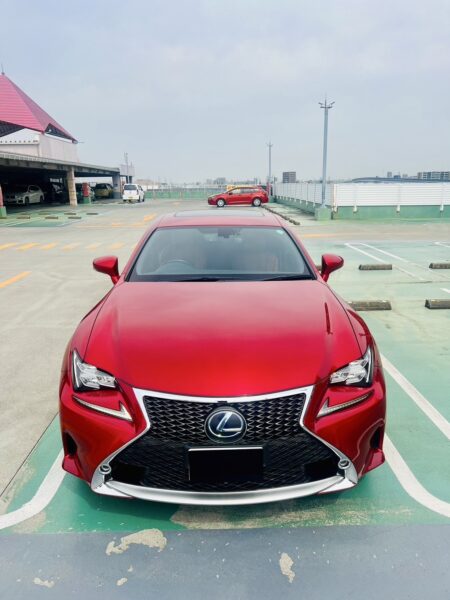 レクサス RC300h Fスポーツ★R6税金完納★サンルーフ★極上車★赤レザー★車検ロング★業界最安画像3