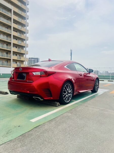 レクサス RC300h Fスポーツ★R6税金完納★サンルーフ★極上車★赤レザー★車検ロング★業界最安画像6