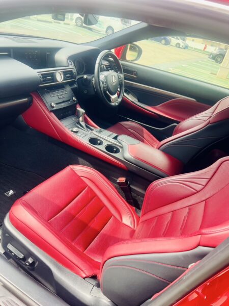 レクサス RC300h Fスポーツ★R6税金完納★サンルーフ★極上車★赤レザー★車検ロング★業界最安画像9