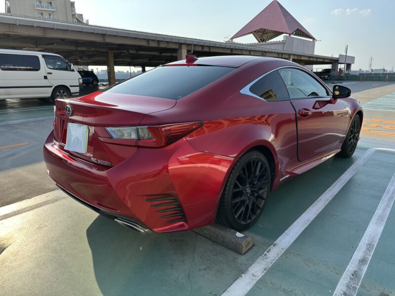 レクサス RC300h Fスポーツ★R6税金完納★サンルーフ★タイヤ4本新品★赤レザー★業界最安画像6
